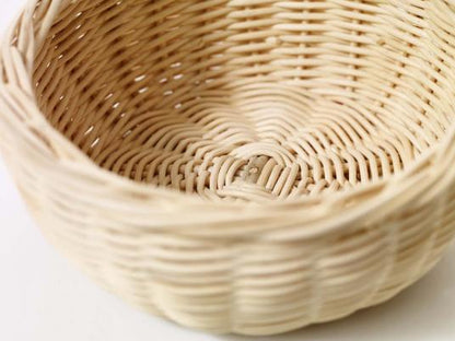 Brotkorb, rund, Peddig, Ø ca. 21 cm