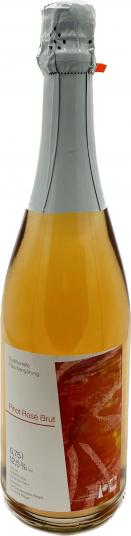 6 x Sekt, Pinot Rosé, traditionelle Flaschengärung, Brut, 0,75-l-Flaschen