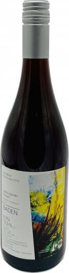 6 x 2018er Spätburgunder Rotwein, Qualitätswein trocken, 0,75-l-Flaschen