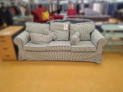 Sofa gestreift 