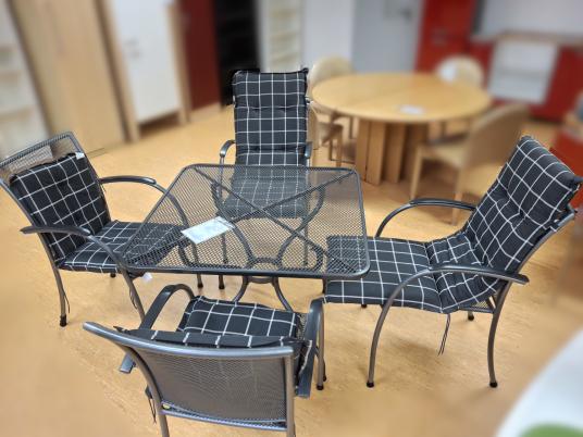 Garten Tisch mit 4 Stühlen 