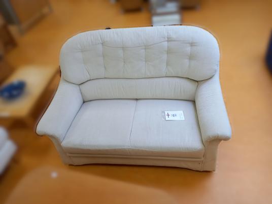 Sofa weiß 2 Sitzer 