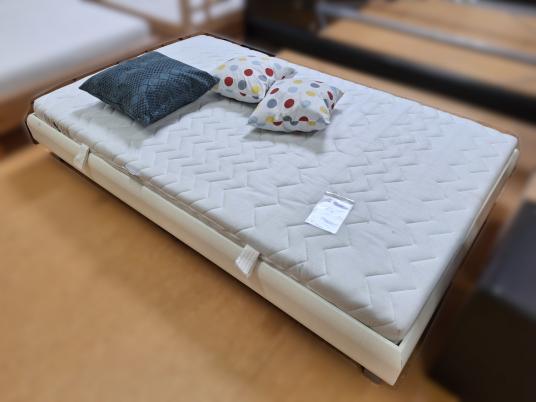 Bett weiß mit Rost & Rost 120x200 