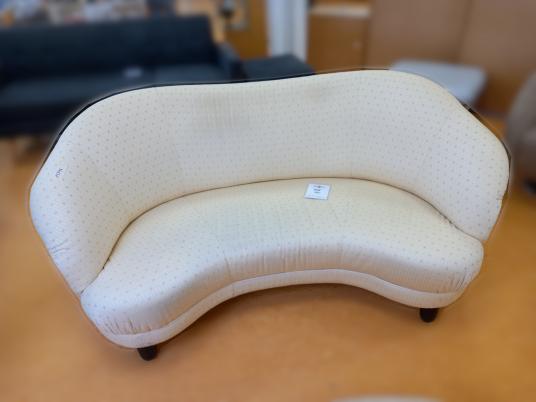 Sofa mit Hocker 