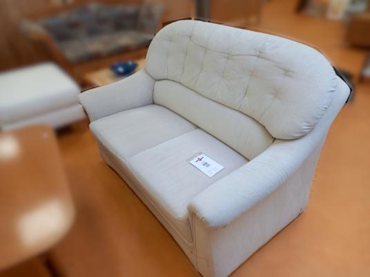 Sofa weiß 2 Sitzer 