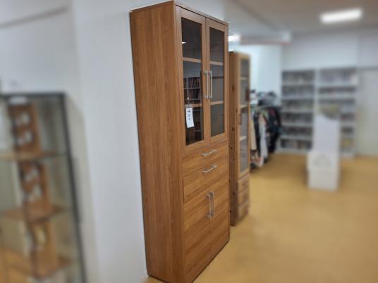 Vitrinen Hochschrank 