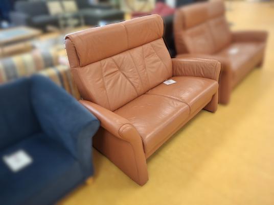 Zweisitzer hellbraun 