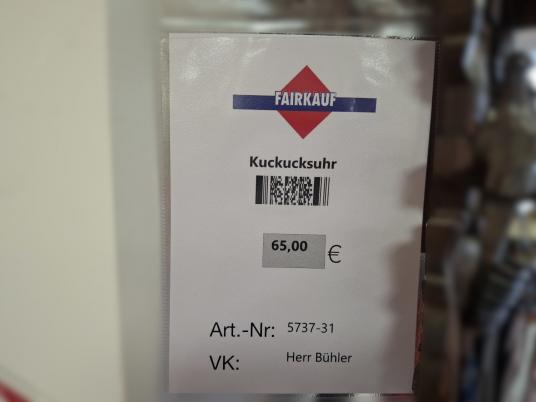 Kuckucksuhr 