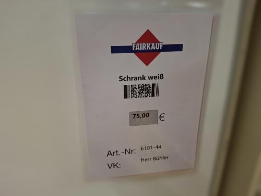 Schrank weiß 