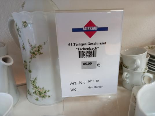 61.Teiliges Geschirrset "Eschenbach" 