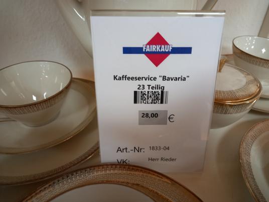 Kaffeeservice "Bavaria" 12.Teilig 