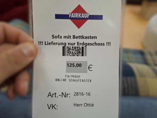 Sofa mit Bettkasten 