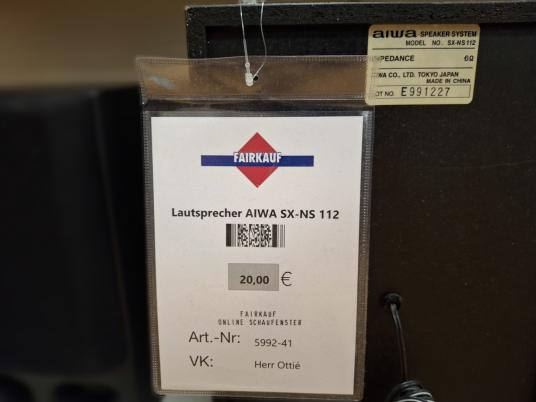 Lautsprecher AIWA 