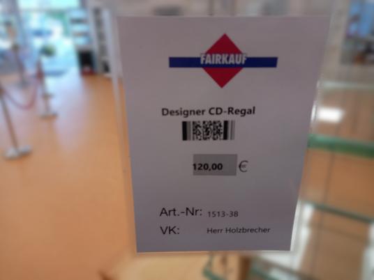 Designer CD-Regal 