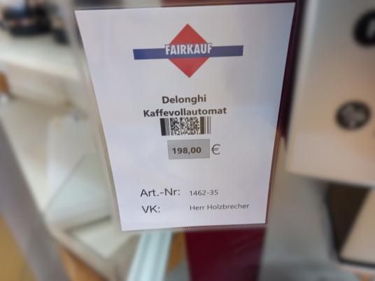 Delonghi Kaffevollautomat 