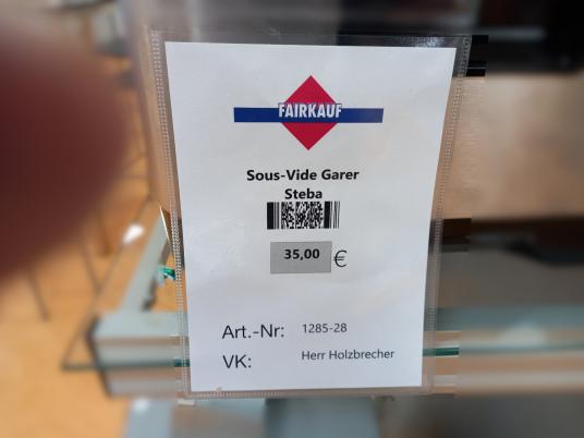 Sous-Vide Garer 