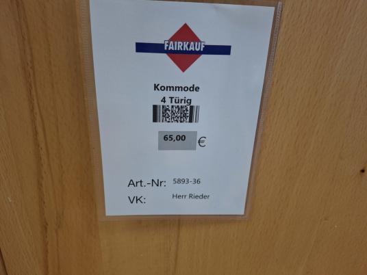 Kommode 4 Türig 