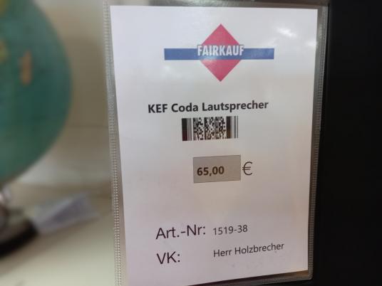 KEF Coda Lautsprecher 