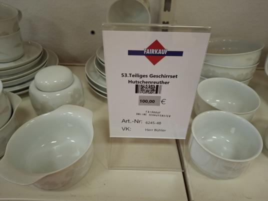 Geschirrset Hutschenreuther 